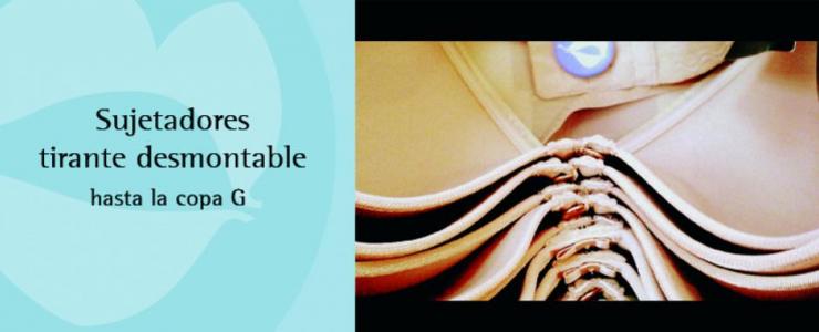 Sujetadores sin tirantes para tallas grandes