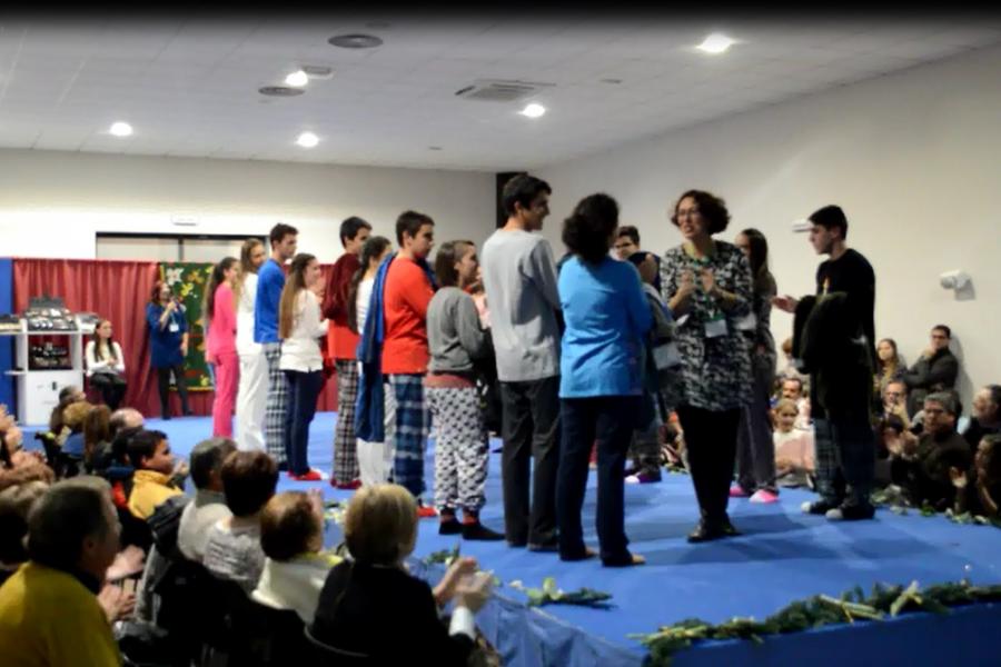 Desfile Soloisa Pijamas Feria Navidad 