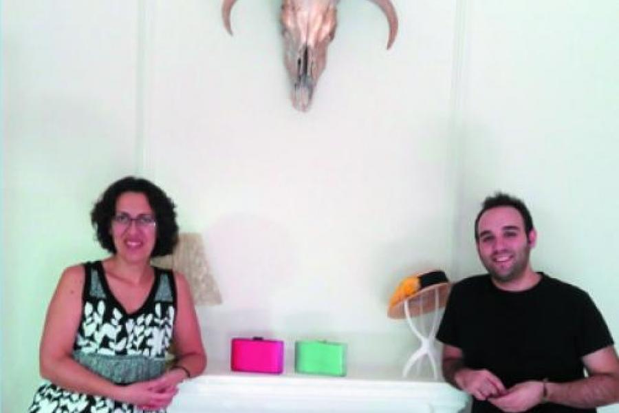 Soloisa y "su bra-fitting" en Manuel Herreros